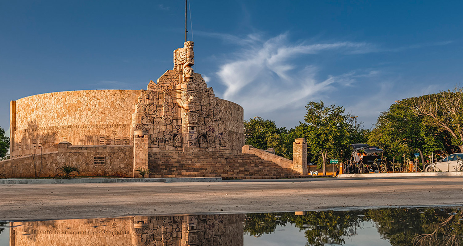 Background image of Yucatan